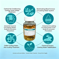 Low PH Corrosion Inhibitor Liquid Amber Solution With Zinc Salt For Preventing Rust And Calcium Carbonate Scaling