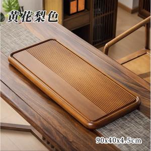 Bandeja de té de madera maciza de alta gama, venta directa de fábrica, regalo empresarial, mesa de té para preparación en seco, selección premium, bandeja de té de palisandro. - Product Image 4