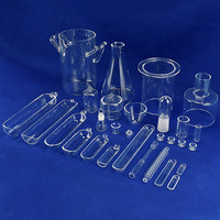 Matériel de laboratoire en silice fondue de pureté 99,99 %, récipients de réaction en quartz, dispositifs optiques, fabrication de semi-conducteurs