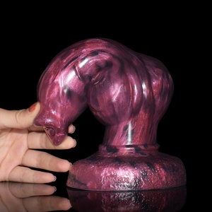 NNSX Dildo para perros, Dildo enorme, Plug anal, Masajeador de próstata, Juguetes sexuales anales para adultos, Estimulación sexual, Plug anal grande, Nudo de lobo - Product Image 5
