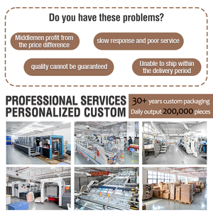 กล่องบรรจุภัณฑ์สีดำสำหรับขนส่ง ทำจากกระดาษลูกฟูก พิมพ์ลายทางด้านในแบบคลาสสิก พร้อมเทปฉีกพิมพ์ตัวอักษรยี่ห้อ  ใช้หมึกถั่วเหลือง แบบสั่งทำพิเศษ - Product Image 4