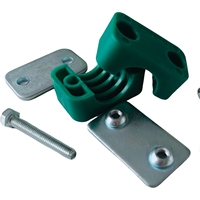 Light Duty Plastic Hydraulic Oil Pipe Clamp Fastening Tube Clamp Zinc Universal Adaptability Metric