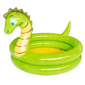 Swimming Pool for family Outdoor&Indoor Summer Toys Water Play Center 2 rings Dinosaur Pool swimming float