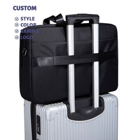 Sac de bureau personnalisé en gros pour hommes, style tendance, mallette d'affaires avec bandoulière, compatible avec ordinateur portable, écologique, voyage