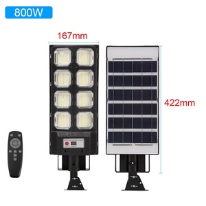 Al Aire Libre impermeable Ip65 ABS 400W 600W 800W 1000W 1200W 1400W todo en una luz de calle LED solar - Product Image 6