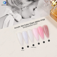 Marque privée professionnelle Meilleur Poly Gel 15ml Soak off Uv Led Nude Acrylique Nail Extension Poly Gel Nail 54 Couleurs