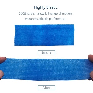 5cm * 4.5m tùy chỉnh in tự dính vai hỗ trợ băng đàn hồi nén băng in băng dính không dệt Băng - Product Image 4