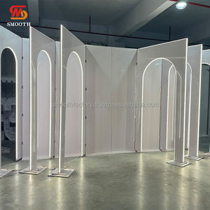 แผงไฟ LEDA รุ่นใหม่ ไฟ LED หลายชั้น อะคริลิคตกแต่งงานแต่งงาน ฉากหลังเวทีแบบถอดประกอบได้ สำหรับงานแต่งงานและงานปาร์ตี้ - Product Image 2