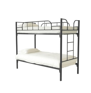 Special Price <b>Double</b> Iron <b>Bed</b> Metal Refugee Steel Camp <b>Folding</b> Cot Modern New Seasons Refugee Price - Product Image 3