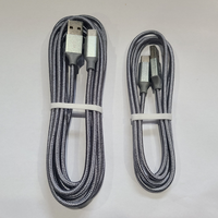 Câble de données USB vers type C tressé en nylon de qualité supérieure Chargeur rapide USB C 1m 2m