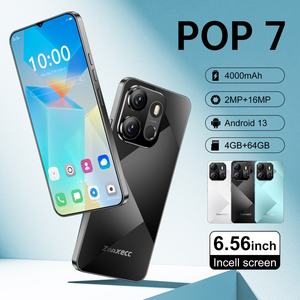 POPsell โรงงานขายส่งโดยตรง POP7 4+64GB สมาร์ทโฟน 4G ระดับ B หน้าจอความละเอียดสูง 6.6 นิ้ว ระบบจดจำใบหน้า LTE ภาษาฝรั่งเศส - Product Image 3