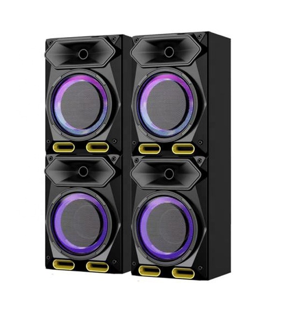 OEM Speaker Manufacturer 2.0 Active and Passive LED Light Karaoke Speakers