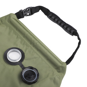 Sac de douche solaire portable 20L pour le camping, le stockage d'eau en extérieur, les voyages, la randonnée et le trekking - Product Image 5