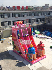 Benzersiz Tasarım Ucuz Çocuk Şişme Bouncer Slayt - Product Image 5