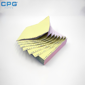 Papel autocopiativo de grado industrial al por mayor, hojas de papel sin carbón de 55 g/m² con revestimiento superior para recibos y facturas - Product Image 1