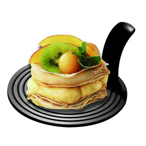 Vassoi Monouso Quadrati e Rotondi per Dessert, Basi per Torte in Carta e Plastica Alimentare con Parete Ondulata - Product Image 2