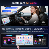 Radio para Auto de 13 Pulgadas con Pantalla Táctil QLED 2K Android 14, 7865 8 Núcleos 2.2GHz, 8GB+128GB, CarPlay Inalámbrico, Android Auto, GPS, DSP