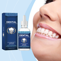 Suero Blanqueador Dental Líquido con Menta para Higiene Bucal 60ML, Elimina Manchas de Placa Amarilla y Negra en los Dientes