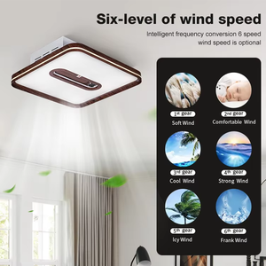 <span class=keywords><strong>2025</strong></span> không cánh quạt trần Nordic đèn wifiroid hoàn hảo cho toàn bộ ngôi nhà khách sạn phòng khách phòng ngủ nghiên cứu toàn bộ gói bao gồm - Product Image 3