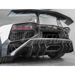 Pare-chocs arrière en fibre de carbone sec forgé de style <span class=keywords><strong>SV</strong></span> pour <span class=keywords><strong>Lamborghini</strong></span> Aventador Body Kit - Product Image 3