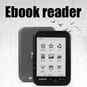 2025 nouveau lecteur Ebook 6 pouces écran d'encre haute clarté dispositifs <span class=keywords><strong>Ereader</strong></span> lecteur Ebook Double RAM fonctions riches lecture de musique 1024*576 - Product Image 2