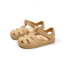 Venta al por mayor personalizar verano plano antideslizante niños caramelo jalea playa zapatos Cenicienta zapatilla niñas bebé Unisex arco apoyo - Product Image 3