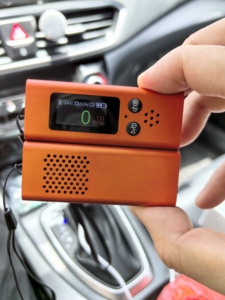 신제품 휴대용 배터리 구동 3-in-1 일산화탄소 감지기, 가정, 야외, RV 및 여행용 CO 감지기 모니터 - Product Image 4