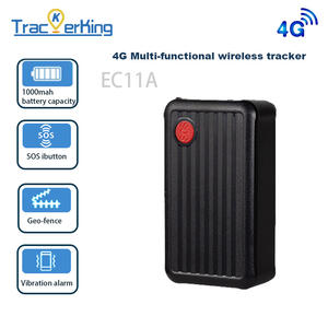 Solo versión 4G, rastreador GPS EC11A de 1000 mAh, fácil de transportar, capacidad de seguimiento en tiempo real, incluye botón SOS e imán. - Product Image 6