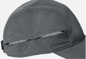 Cappellino da Baseball Unisex per Adulti, Estivo, a Tesa Corta, ad Asciugatura Rapida, in Tela, Stile Vintage, Tinta Unita, Sportivo, da Spiaggia, Resistente - Product Image 4