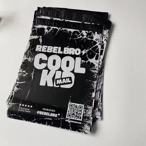 Sacs d'expédition biodégradables personnalisés avec logo imprimé pour vêtements, emballage plastique pour envoi express, sacs postaux pour vêtements - Product Image 1