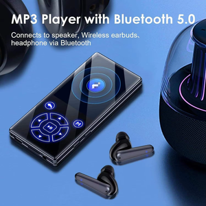 Reproductor MP3 de Fábrica con Pantalla de 2.4 Pulgadas, Bluetooth 5.0, Reproductor de Música HiFi sin Pérdidas, con Radio FM, Grabadora de Voz, Reproductor de Audio Digital Portátil - Product Image 6