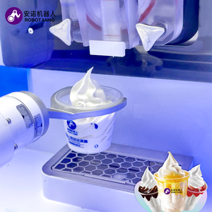 Bras robotique IA pour la vente automatique de <span class=keywords><strong>glaces</strong></span>, système de vente automatique sans personnel, machine à <span class=keywords><strong>glaces</strong></span> fraîches, sundae au lait - Product Image 6
