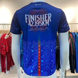 DiFan Venta al por mayor de los hombres deportivos con cuello en V de secado rápido Running Shirts <span class=keywords><strong>6k</strong></span> Fun Run & Beer Fest Beer Cooler Camisas para imprimir - Product Image 5