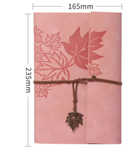 Cuaderno de Hojas Sueltas Creativo Personalizado A5, Cuaderno con Encuadernación de Hojas de Arce, Cuaderno Escolar Personalizado - Product Image 1