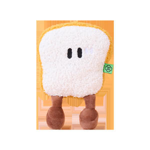 Kahvaltı ekmek serisi Pet oyuncaklar kendinden kabartma ses diş çıkarma eğitim ve kediler ve köpekler için özellikleri çiğnemek - Product Image 5