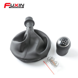 FUXIN – housse de levier de vitesse en cuir, pour Volkswagen T5, 5 ou 6 vitesses, Transmission manuelle, conception ergonomique - Product Image 2