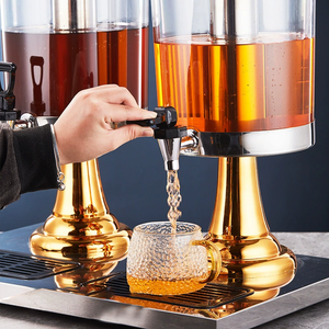 Distributeur de bière à tour de 8L grande capacité <span class=keywords><strong>avec</strong></span> tube à glace et lumière LED, pour fêtes et bars - Product Image 2