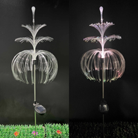 Cadeaux de Noël populaires pour enfants, éclairage LED à fibre optique à changement de couleur blanc, alimenté par énergie solaire, résistant à l'eau IP65, PMMA, CRI élevé 80-90
