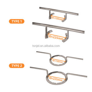 Edelstahl IBC-Tank-Schlüssel 150mm 225mm Voll- oder Teilgriff Zweihändiger Öffner Werkzeug - Product Image 4