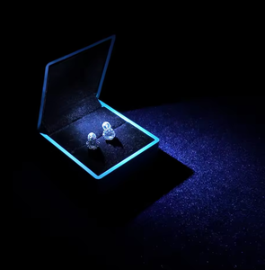 Orecchini a lobo 2026ZP con Moissanite da 2 carati, in Argento Sterling 925, Accessorio Trendy per Feste, Gioielli <span class=keywords><strong>Regalo</strong></span> di <span class=keywords><strong>Compleanno</strong></span> Donna - Product Image 2