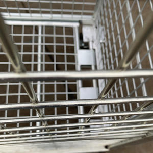 YOUGU 1000KG Kapasiteli Profesyonel Özelleştirilebilir Büyük Ağır Hizmet Tipi Çelik Depolama Katlanabilir Rulo Konteyner Arabası Kafesi - Product Image 5