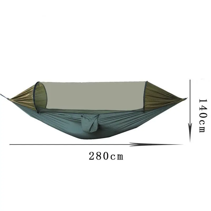 Sp-285 New sunshade mosquito hammock paracadute cloth swing seconda velocità aperta tenda sospesa multifunzionale