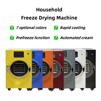 Lyophilisateur de HFD-8 à usage domestique pour femmes 8kg 10kg 12kg Machine de lyophilisation sous vide pour bonbons nourriture fruits légumes viande fleur
