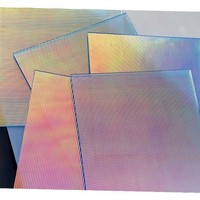 Vidrio templado de seguridad para pared exterior de gimnasio de arte decorativo laminado teñido sólido para uso médico en cocina para muro cortina