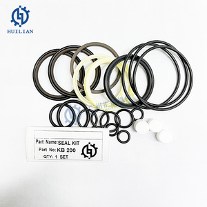 Kits de joint d'huile de réparation de disjoncteur hydraulique KB200 KB350 <span class=keywords><strong>KB90</strong></span> KB100 KB150 pour brise-roche - Product Image 3