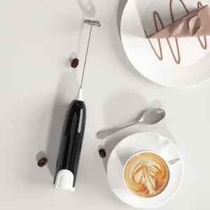 미니 전기 커피 블렌더 휴대용 달걀 비터 스테인레스 스틸 우유 착유기 버블 음료 약동 바 창조적 인 주방 요리 도구