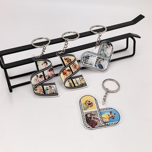 Customized Transparent Acrylic Photo Album <b>Keychain</b> Bag Original Manufacturer's Creative Hanging Decoration Plastic Crafts - Product Image 3
