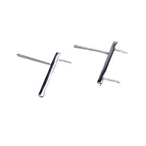 Juego de Accesorios de Plata S925 para DIY, Soporte Vacío para Perlas de 9-10 mm, 4929, Collar, Pendientes, Anillo con Cuentas Dobles, Empacado en Bolsa - Product Image 5