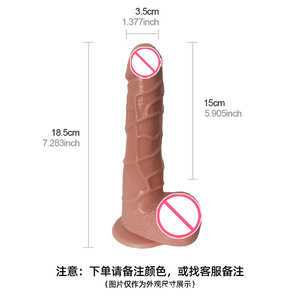批发散装低价橡胶塑料假阳具巨大逼真大屁股肛门假阳具男女 - Product Image 1