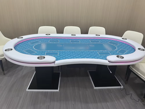 Mesa y Sillas de Póker Texas Hold'em de Alta Calidad Personalizadas Premium, Mesa de Póker Texas de Nuevo Diseño para Casino - Product Image 3